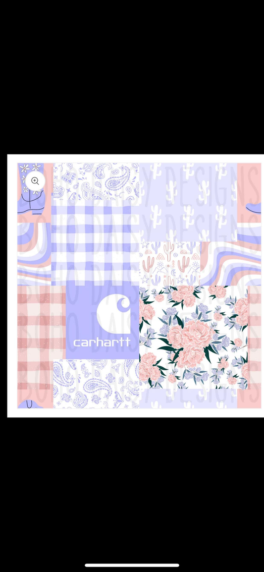 Purple C Patchwork