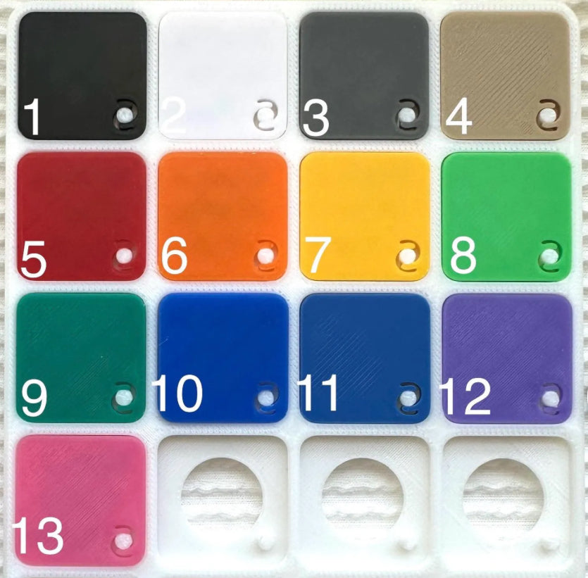 (Personalized Name Clip - Stacked