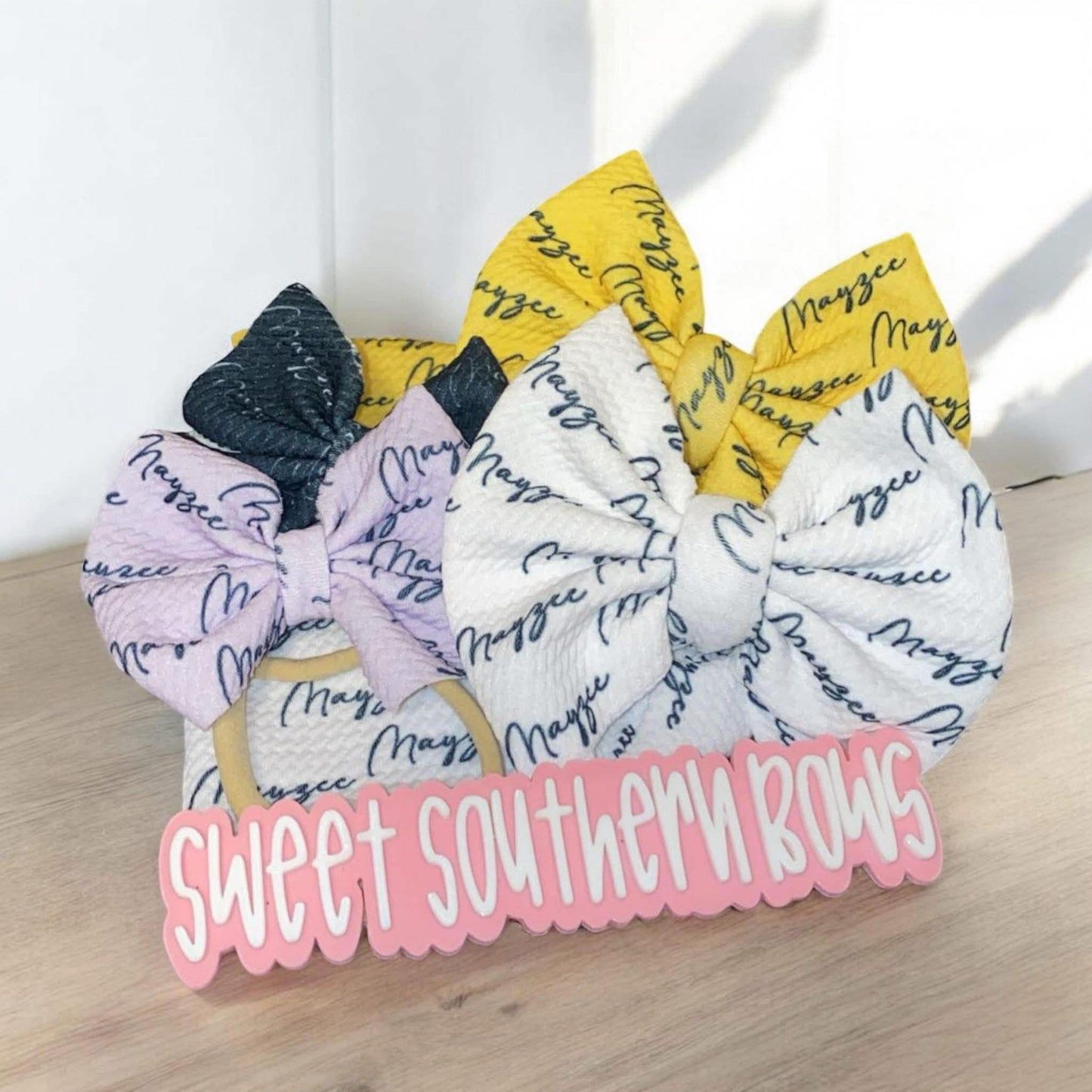 Custom Fabric Bow