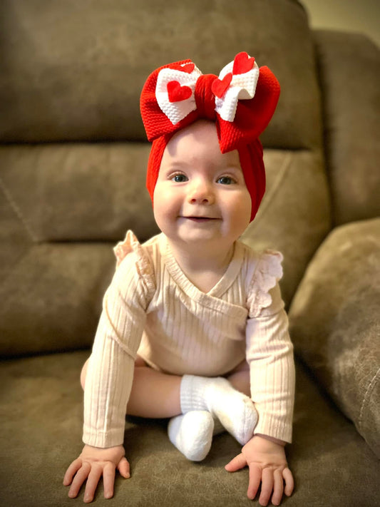 Custom Stacked Bow/Headwrap