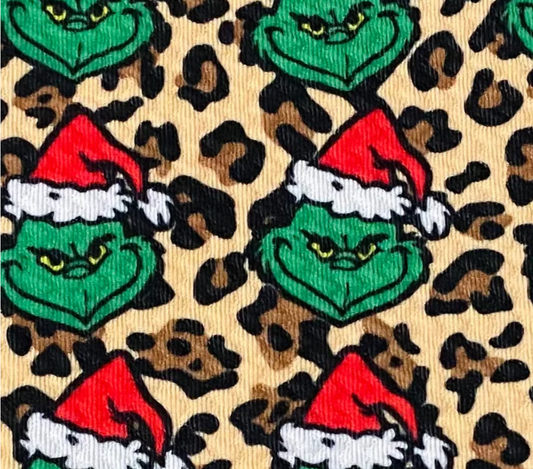 Cheetah Grinch Christmas