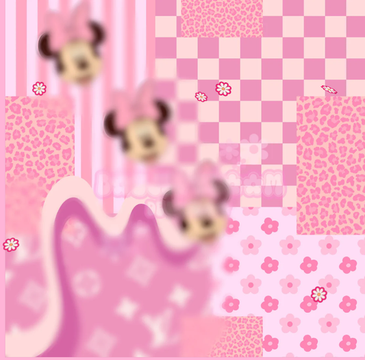 Lv Pink Miss Mouse Collage